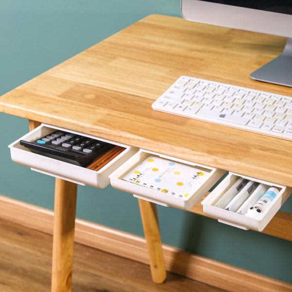 Storage Box Desk Organizer Free Punch Stationery Case Pencil Tray Pen Holder Office Stationery Desk Drawer Office Accessories